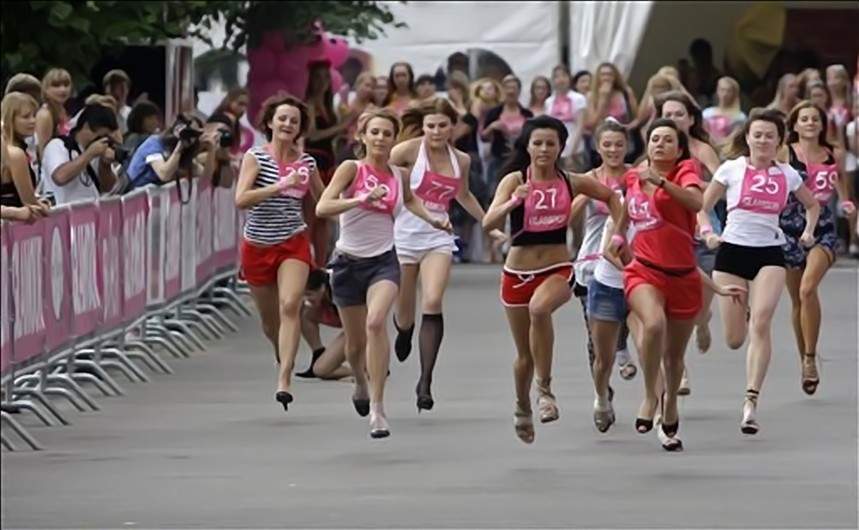 The High Heel Run