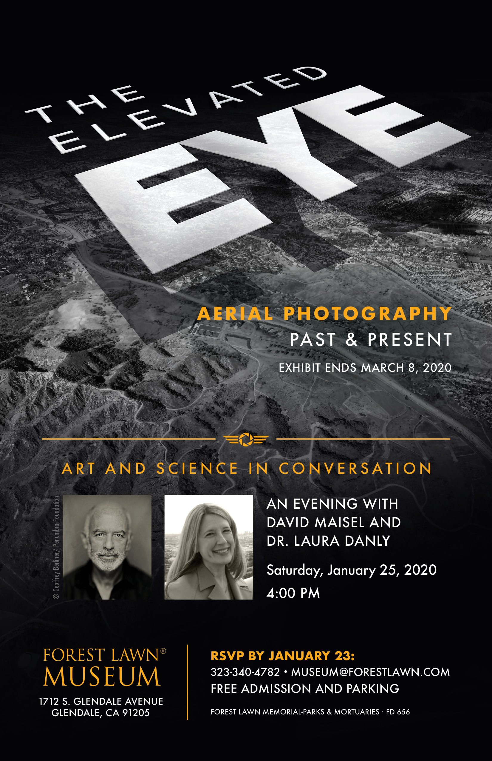 Art and Science in Conversation:
An Evening with David Maisel and Dr. Laura Danly