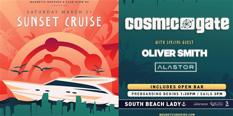 Cosmic Gate & Friends Sunset Cruise MMW 2020