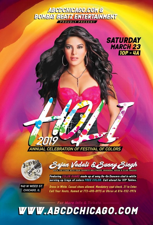 HOLI - Chicago's Only Late Night Indoor Color Party