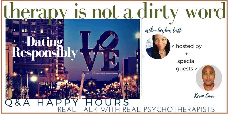 Therapy Is Not A Dirty Word - Q & A Happy Hour [Philadelphia] featuring Kevin Carr