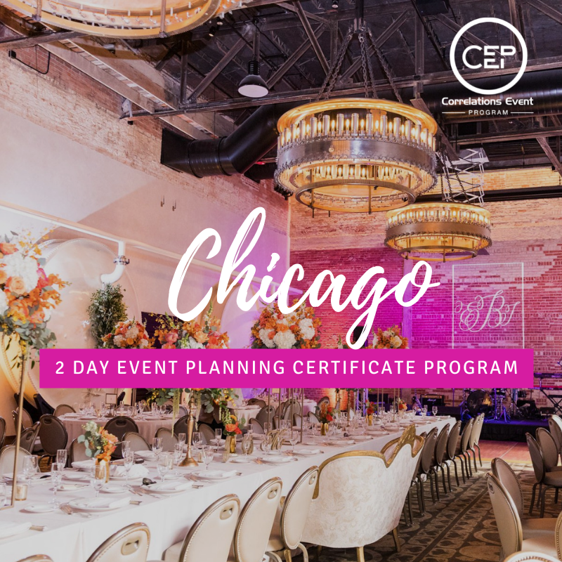 2 Day Chicago Event Planning Certificate Program