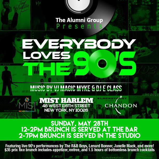 Everybody Loves The 90's Brunch & Day Party