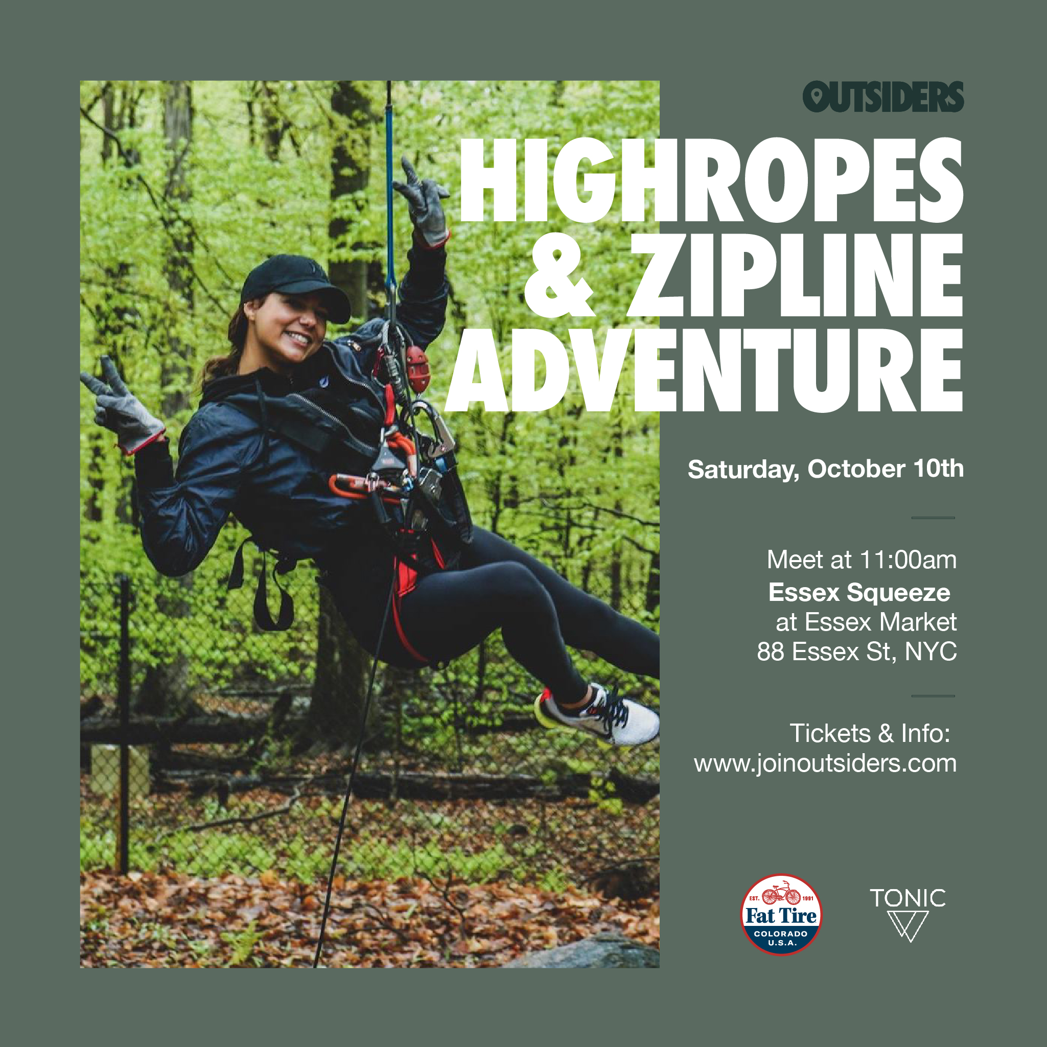 Highropes & Zipline Adventure 