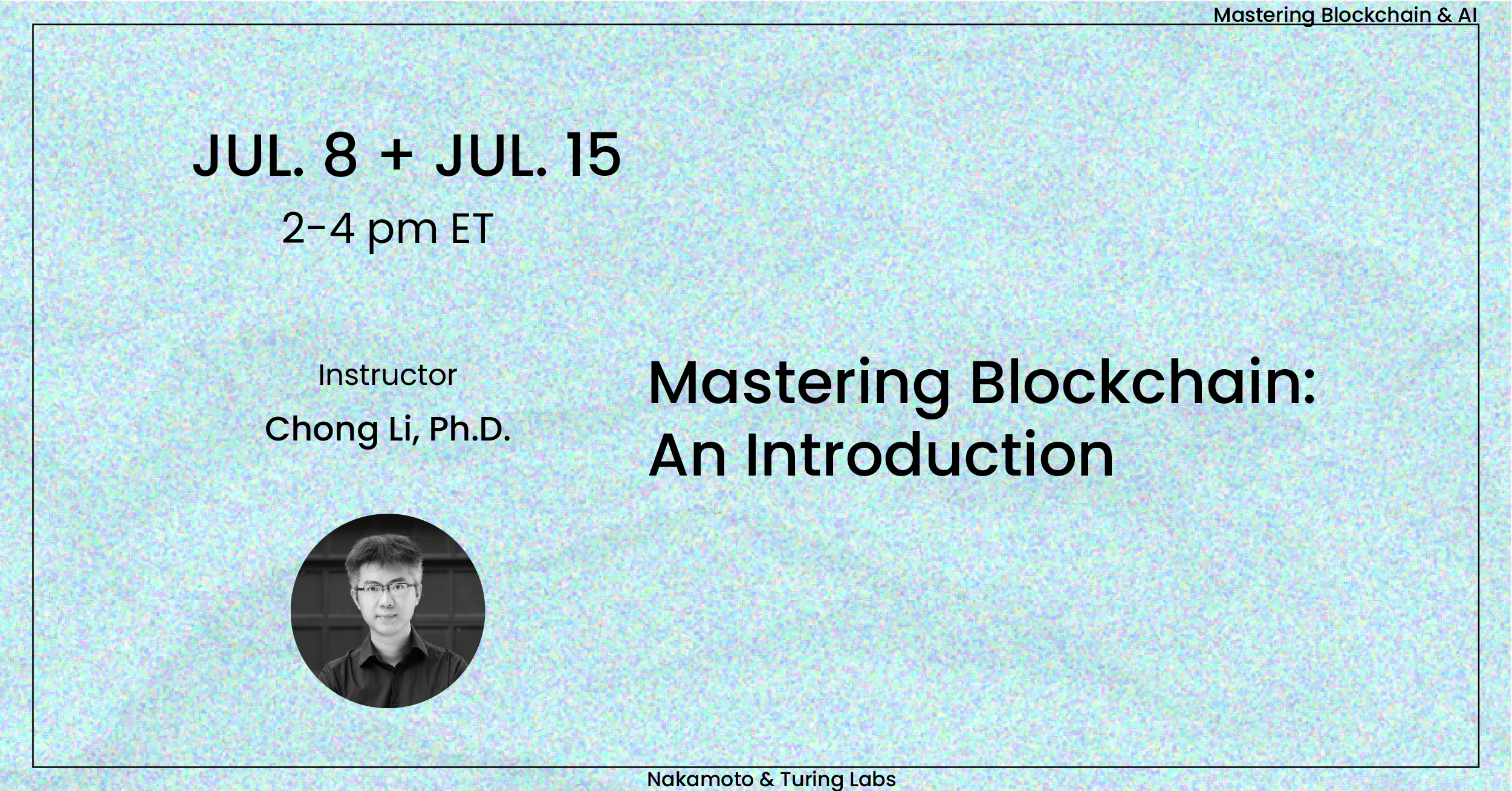 Mastering Blockchain: An Introduction Mastering Blockchain: An Introduction