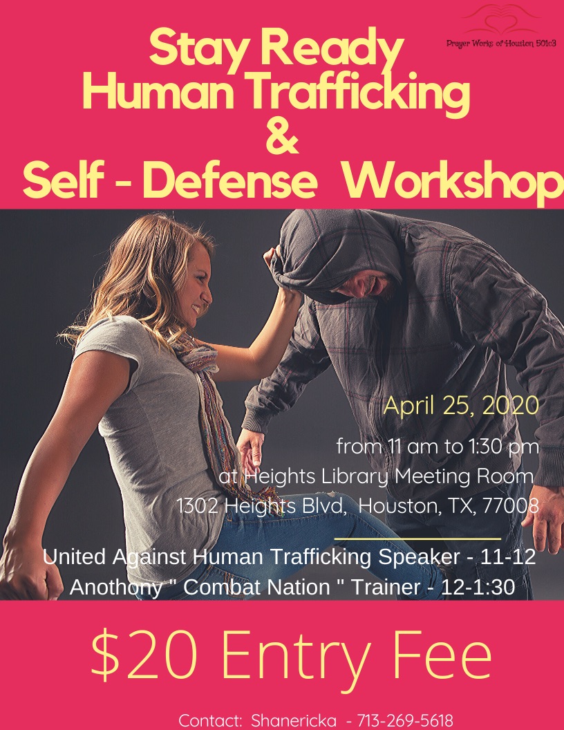 Stay Ready Human Trafficking and Self Defense Workshop