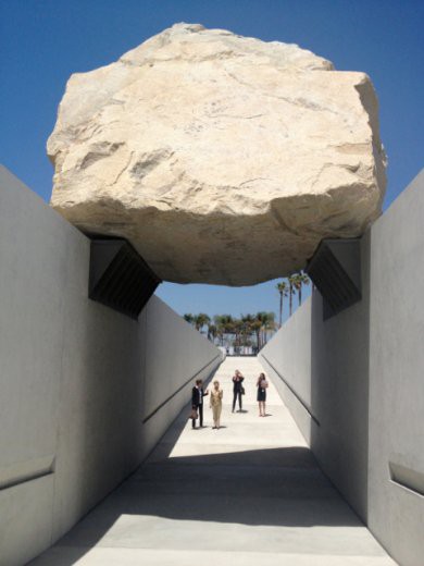 Levitated Mass at LACMA