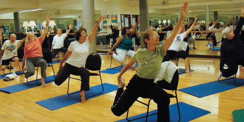 Chair Yoga with Registered Yoga Teach Julie Lain-Trilling