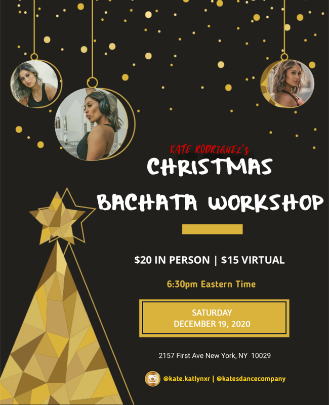 Kate's Christmas Bachata Workshop