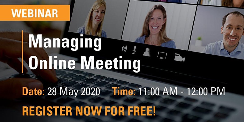 Free Live Webinar: Managing Online Meeting