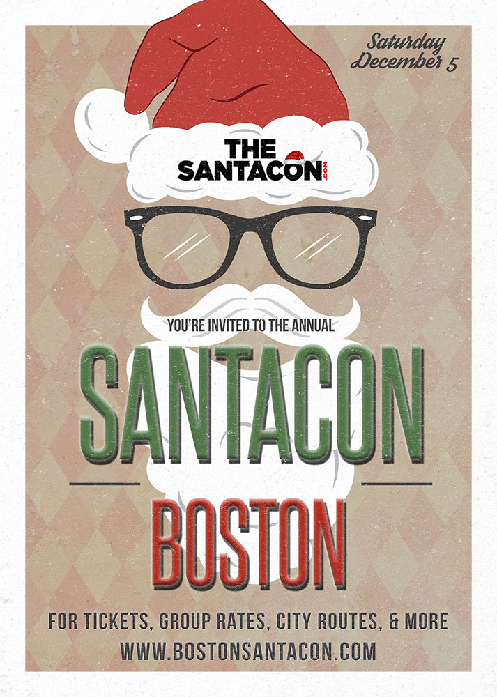 SantaCon Pub Crawl Boston (Fenway)
