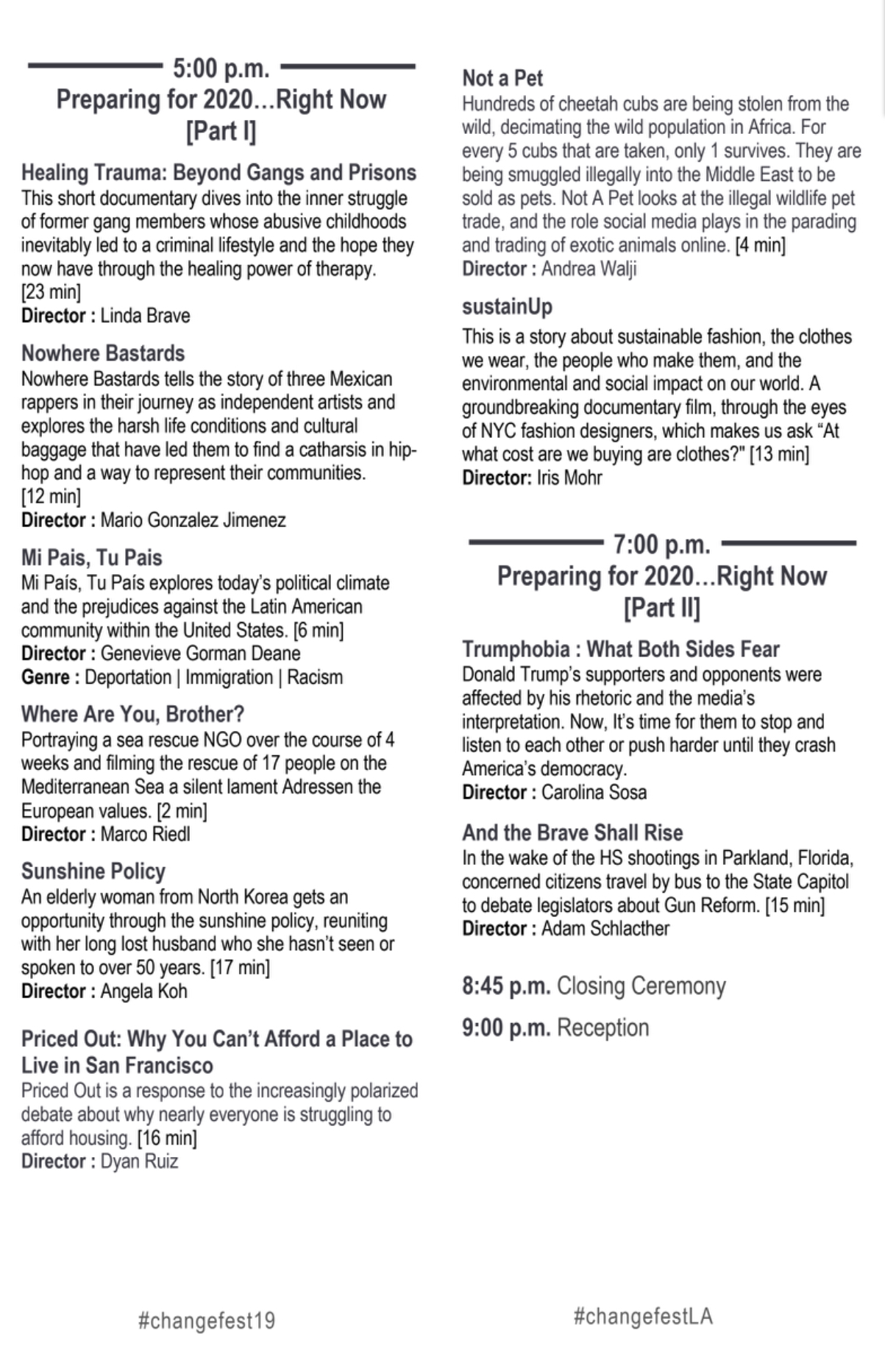 Change Fest Los Angeles 2019