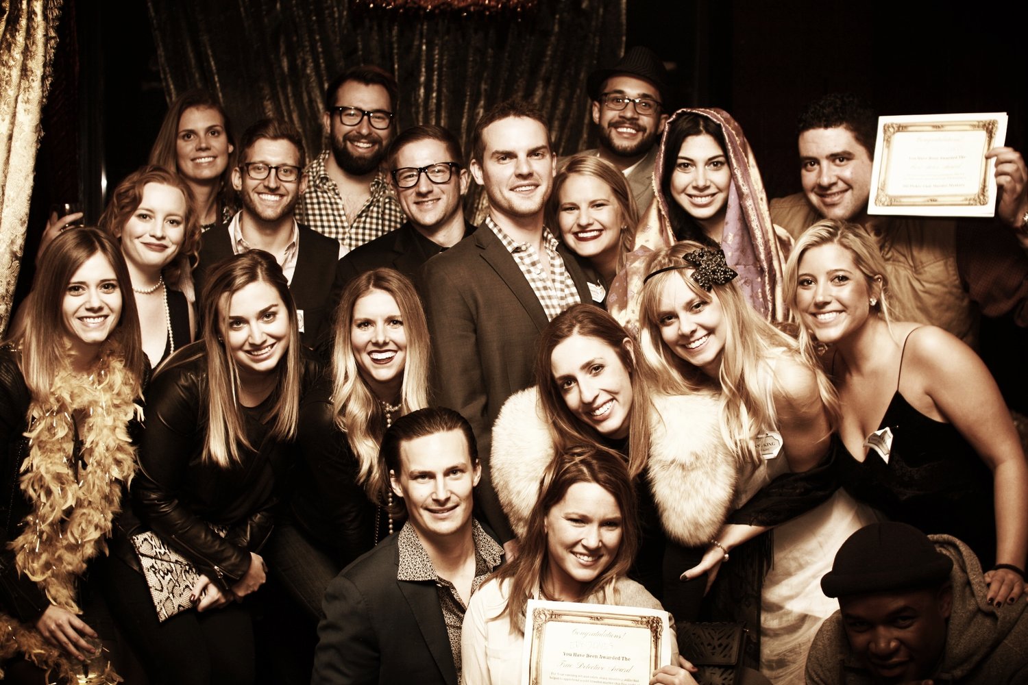 All Singles Speakeasy Murder Mystery Cocktail Party