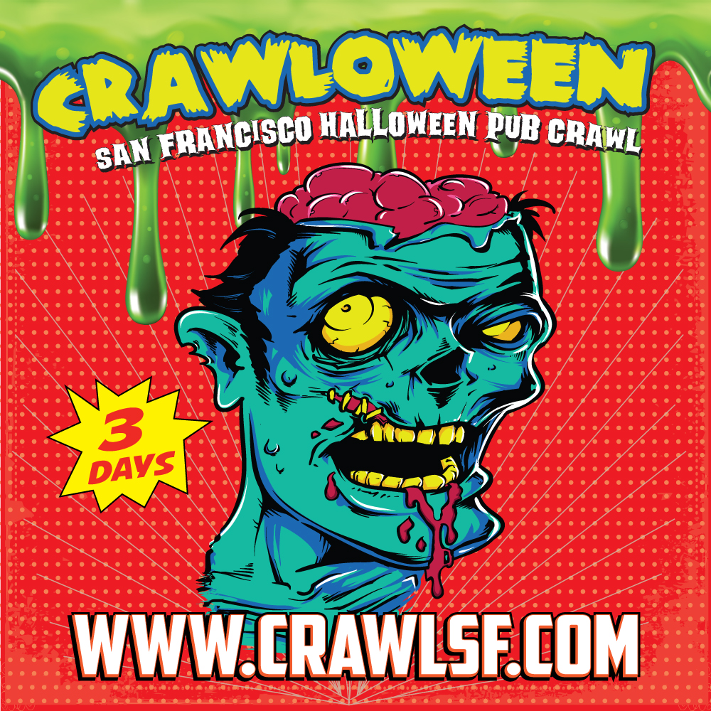 San Francisco Halloween Pub Crawl - CRAWLOWEEN 2021