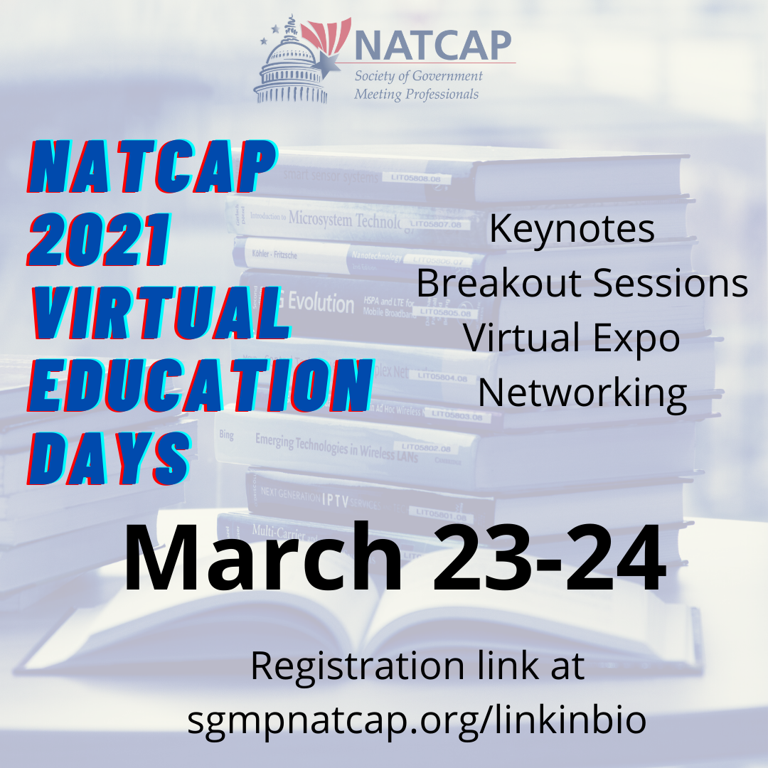 SGMP NATCAP 2021 Virtual Education Days 