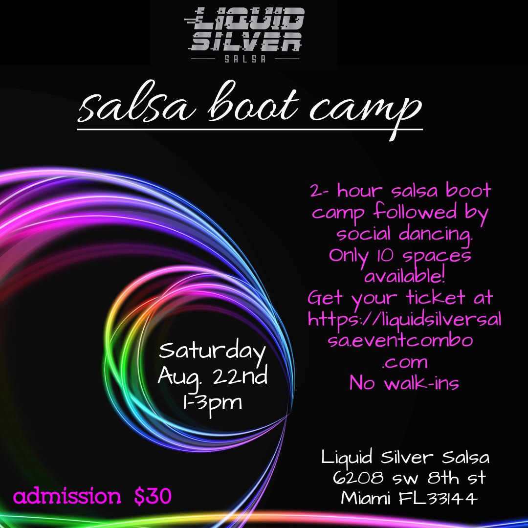 SALSA BOOT CAMP - intermediate level