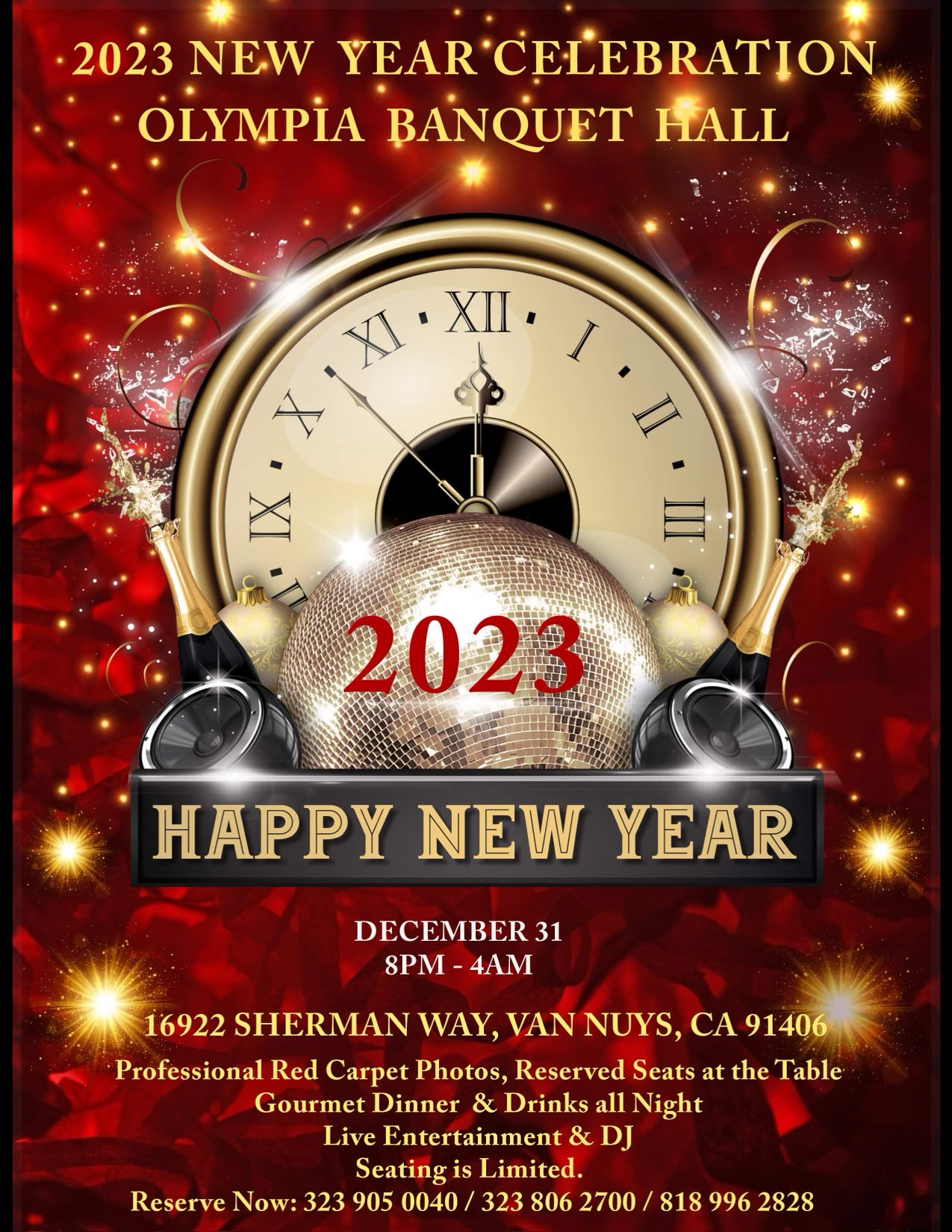 2023 NEW YEAR CELEBRATION!