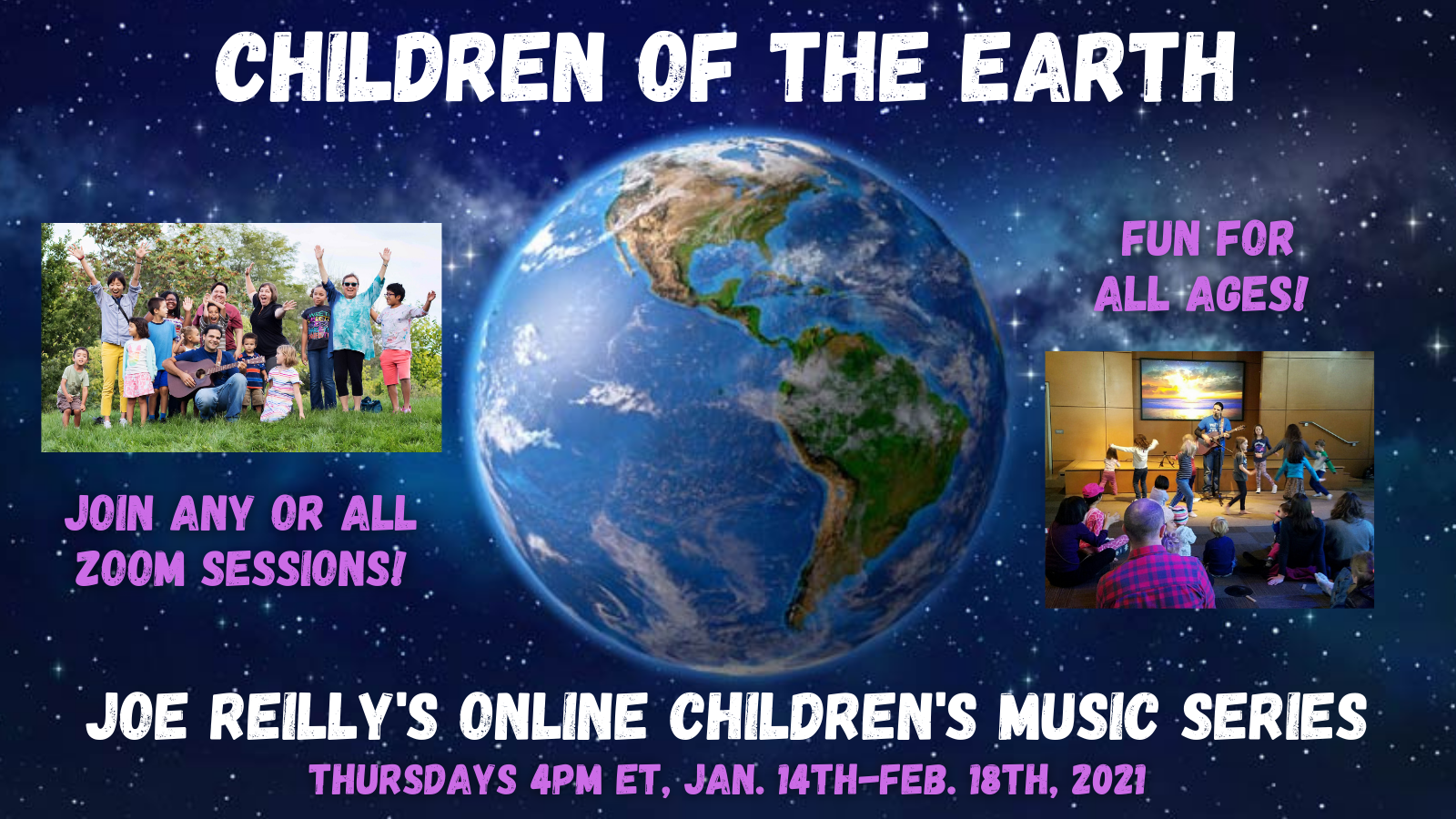 Children of the Earth: Joe Reilly's Online Children's Music Series Children of the Earth: Joe Reilly's Online Children's Music Series