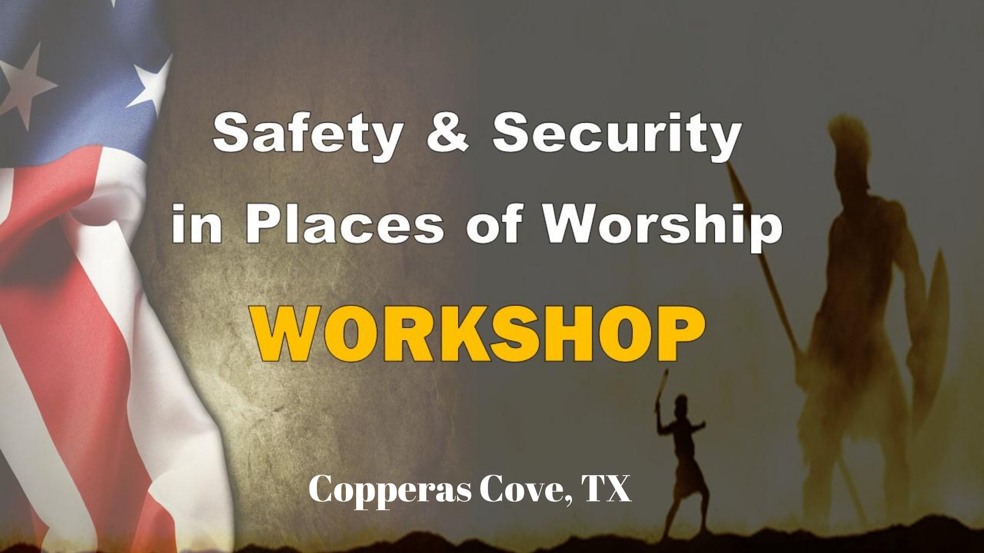 Safety and Security in Places of Worship - Workshop