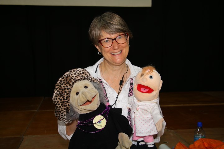 Hands on, hands in: Using puppets with young children