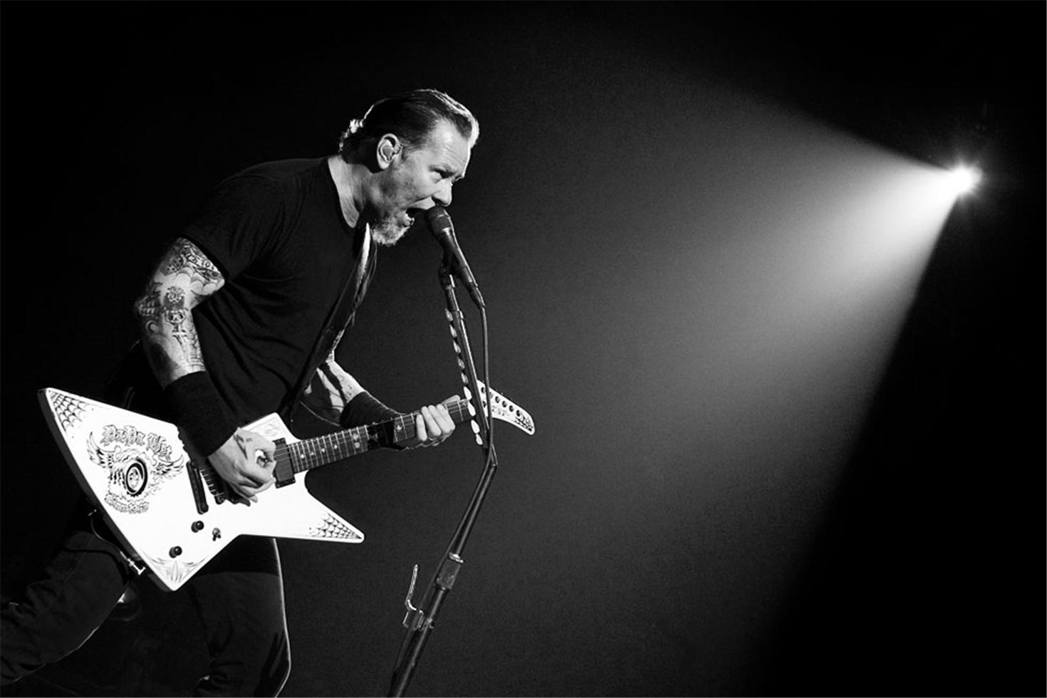 James Hetfield Live Test Event