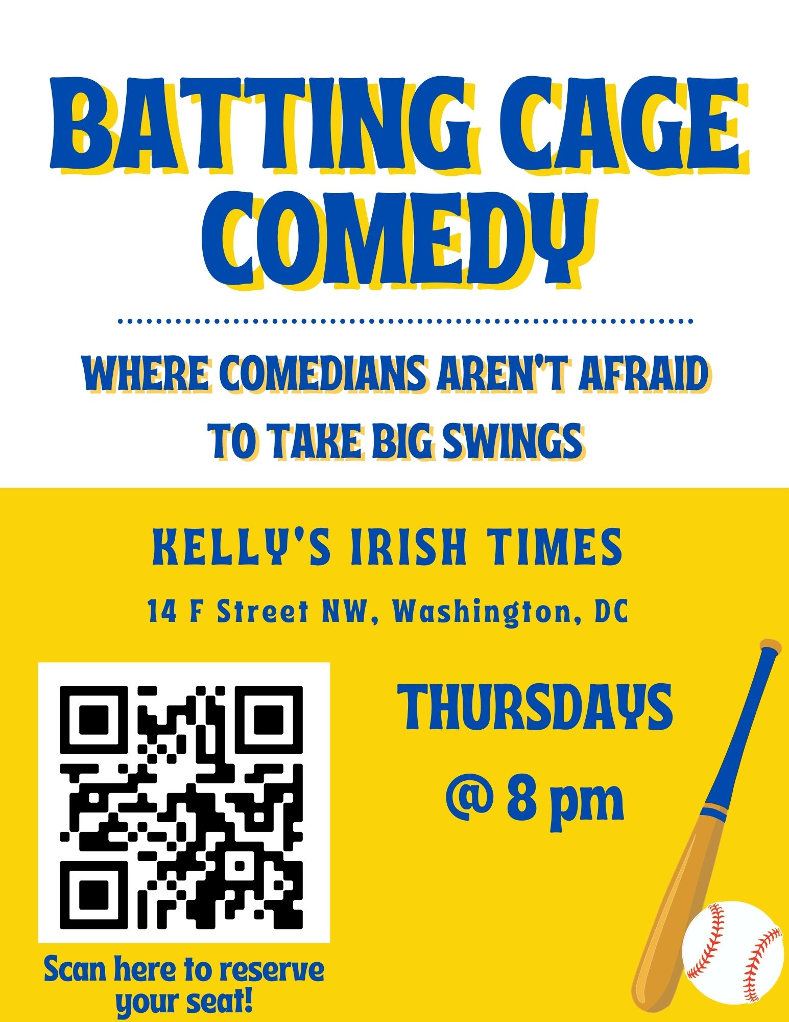 Batting Cage Comedy