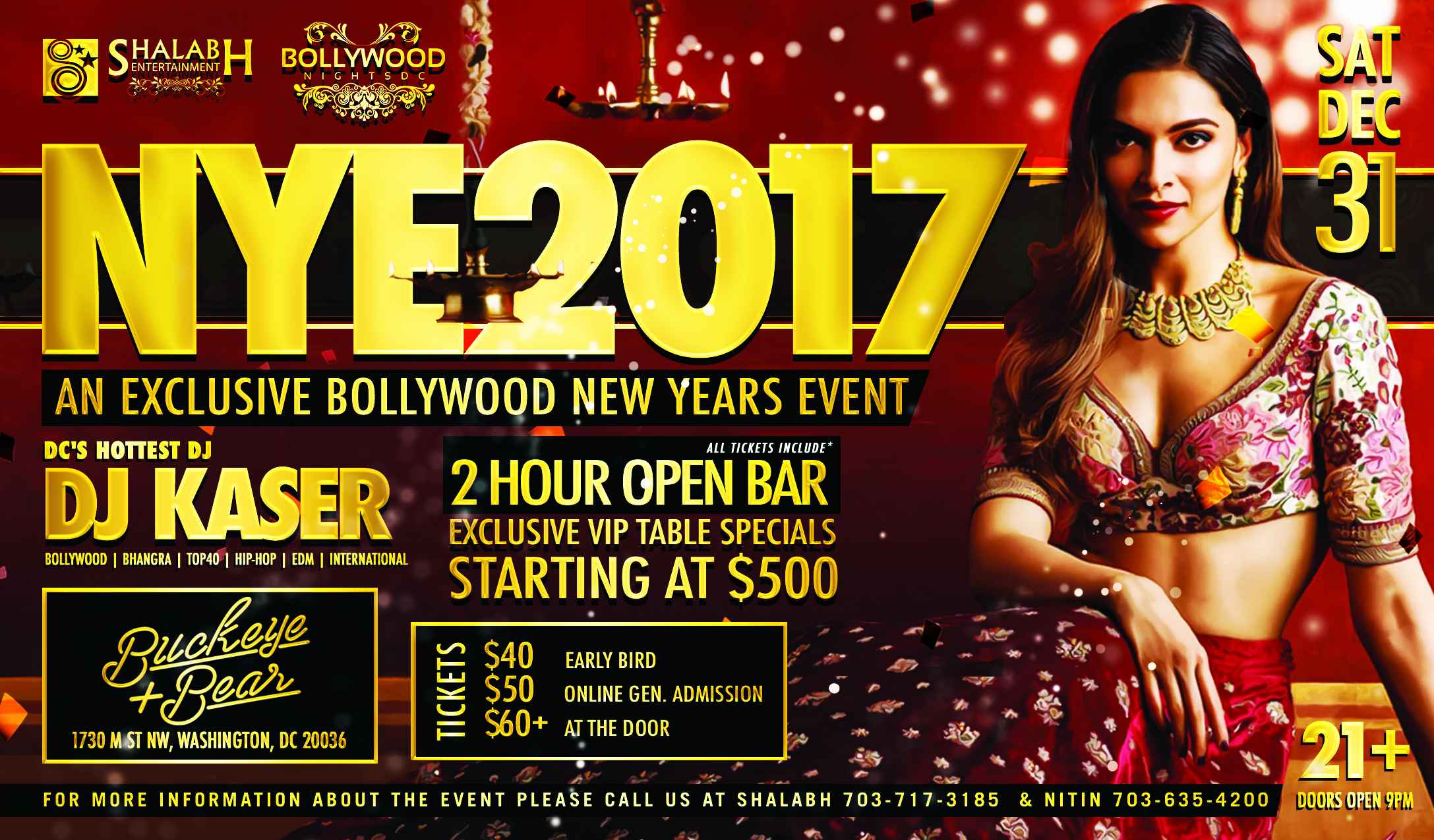 Bollywood New Year's Party in Washington DC