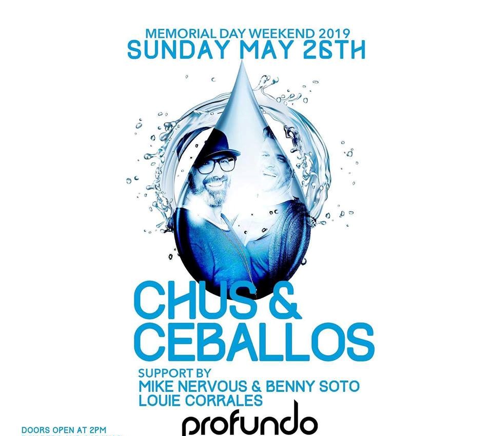 Pool Party Chus & Cheballos MDW weekend 