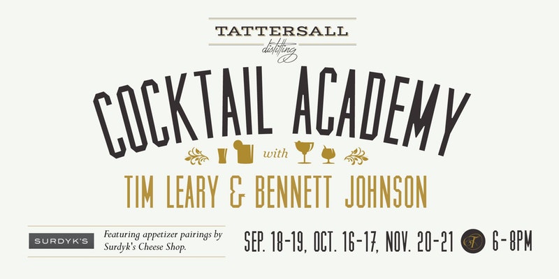 Tattersall Cocktail Academy: Fall Drinks (September 19)