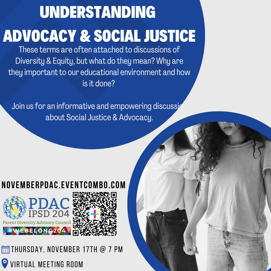 PDAC Meeting: Understanding Advocacy & Social Justice