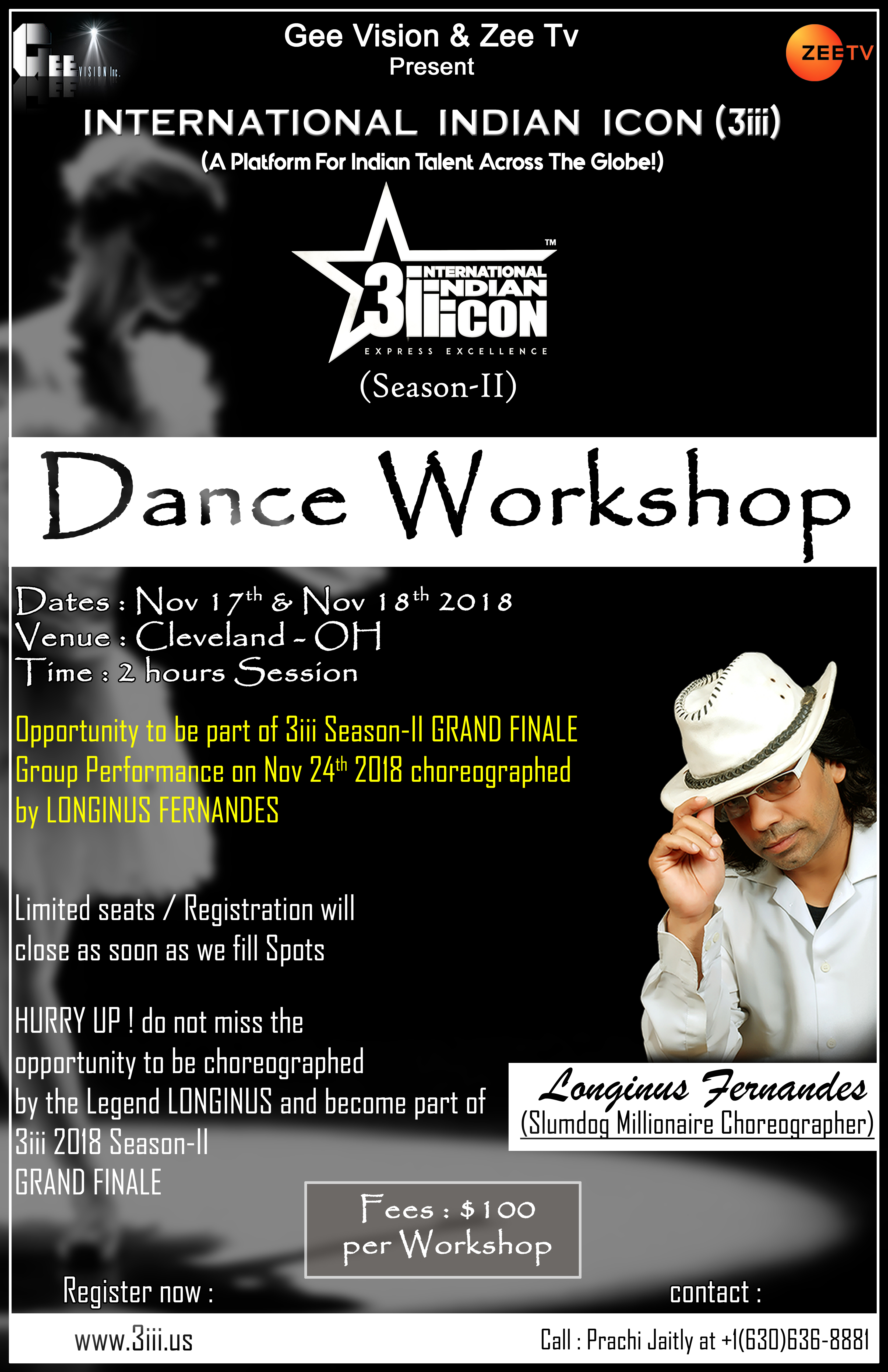 Dance Workshop with Longinus Fernendas