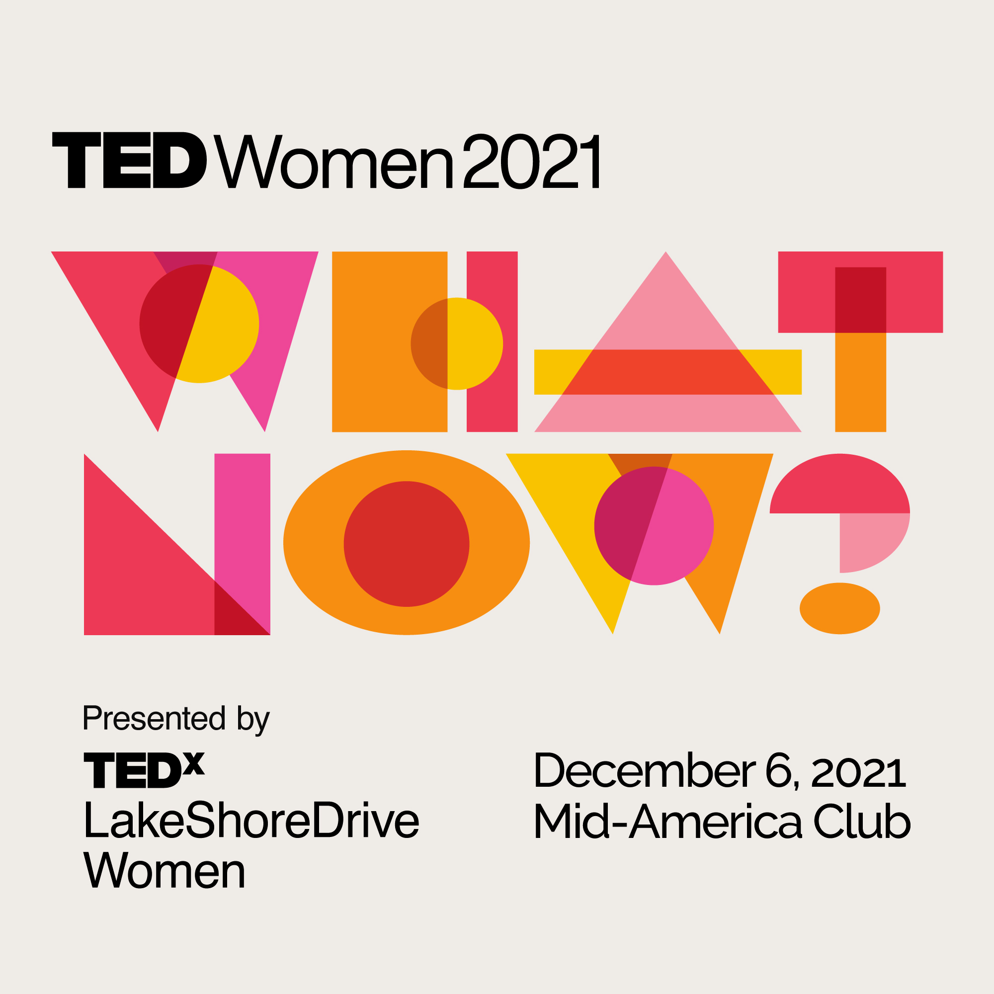 TEDxLakeShoreDriveWomen - A Hybrid Event on Dec 6, 2021