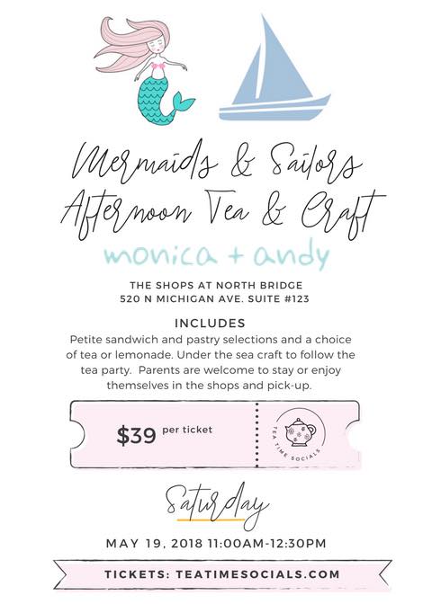 Mermaids & Sailors Afternoon Tea and Craft