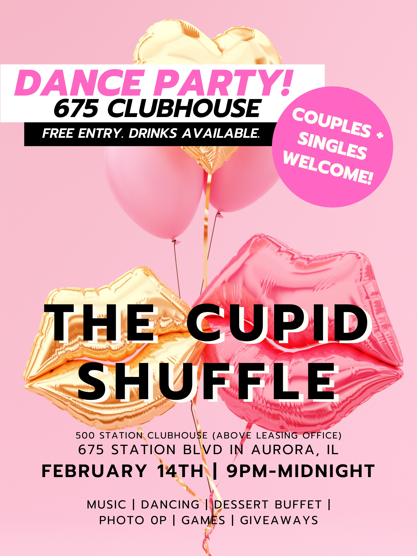 The Cupid Shuffle at 500 Station Blvd
