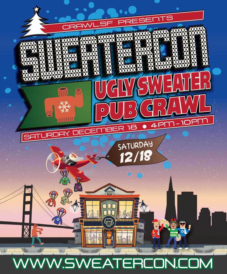 SweaterCon: San Francisco Ugly Sweater Pub Crawl