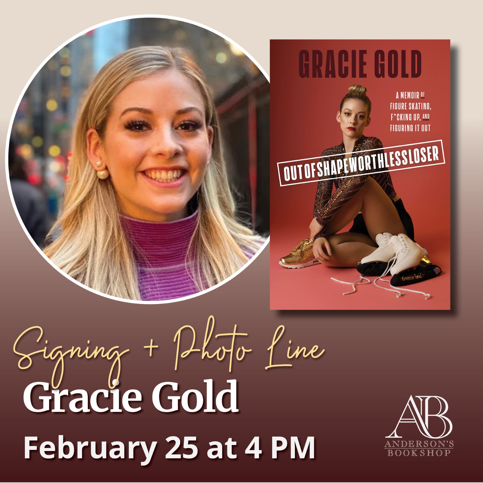 Signing Line with Gracie Gold/Outofshapeworthlessloser