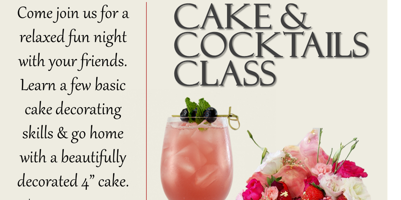 BYOB Cake & Cocktails Class