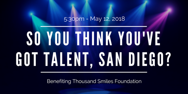 So You Think You've Got Talent, San Diego? Fundraising Gala