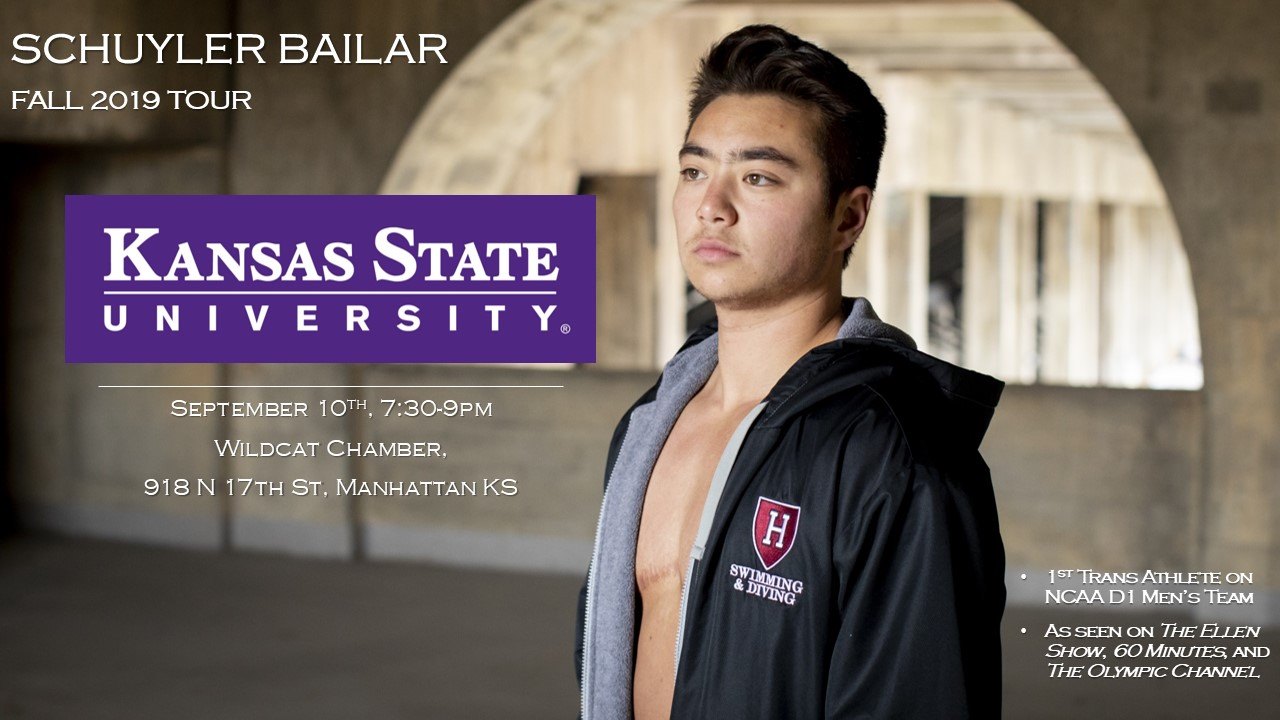 Schuyler Bailar Speaks at KSU