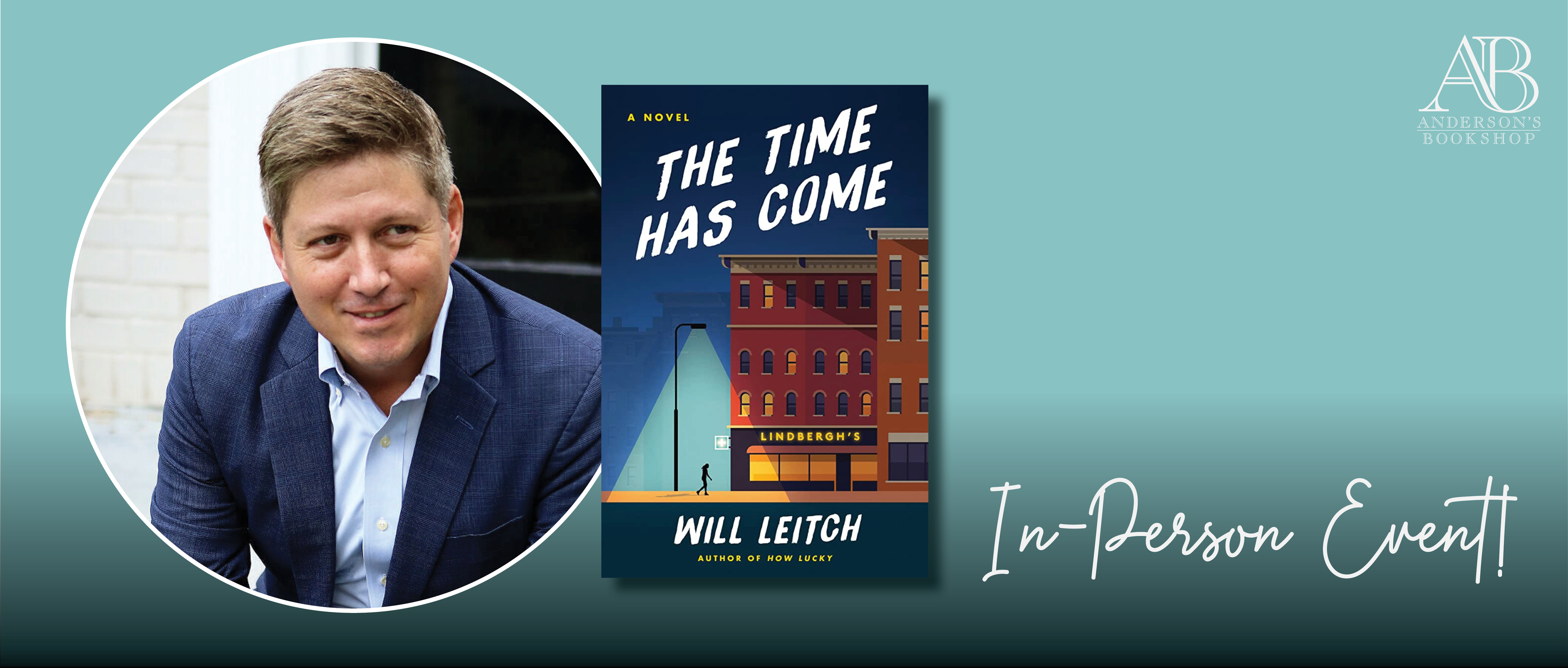 Author Event with Will Leitch/The Time Has Come Author Event with Will Leitch/The Time Has Come