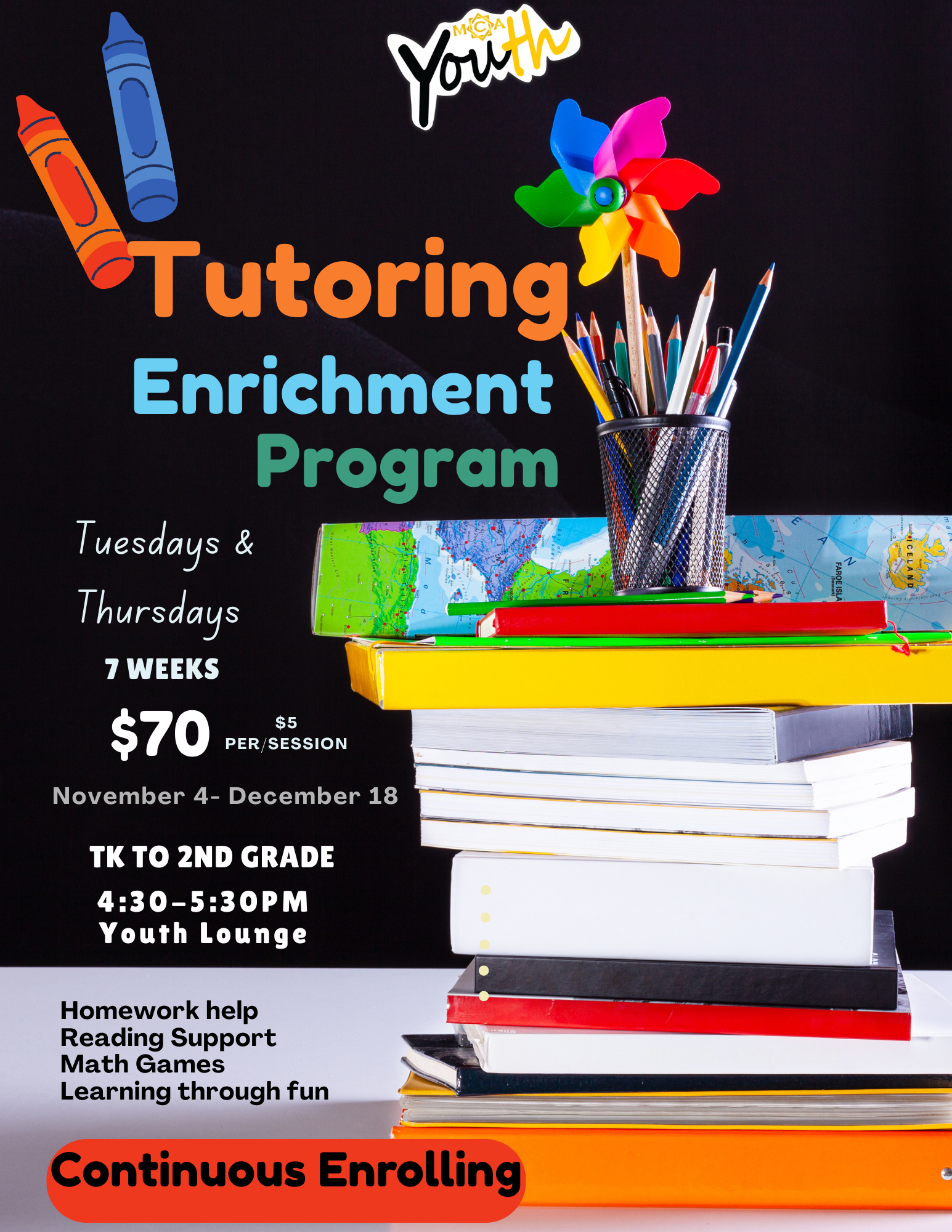 MCA Youth/kids Afterschool Enrichment Program 