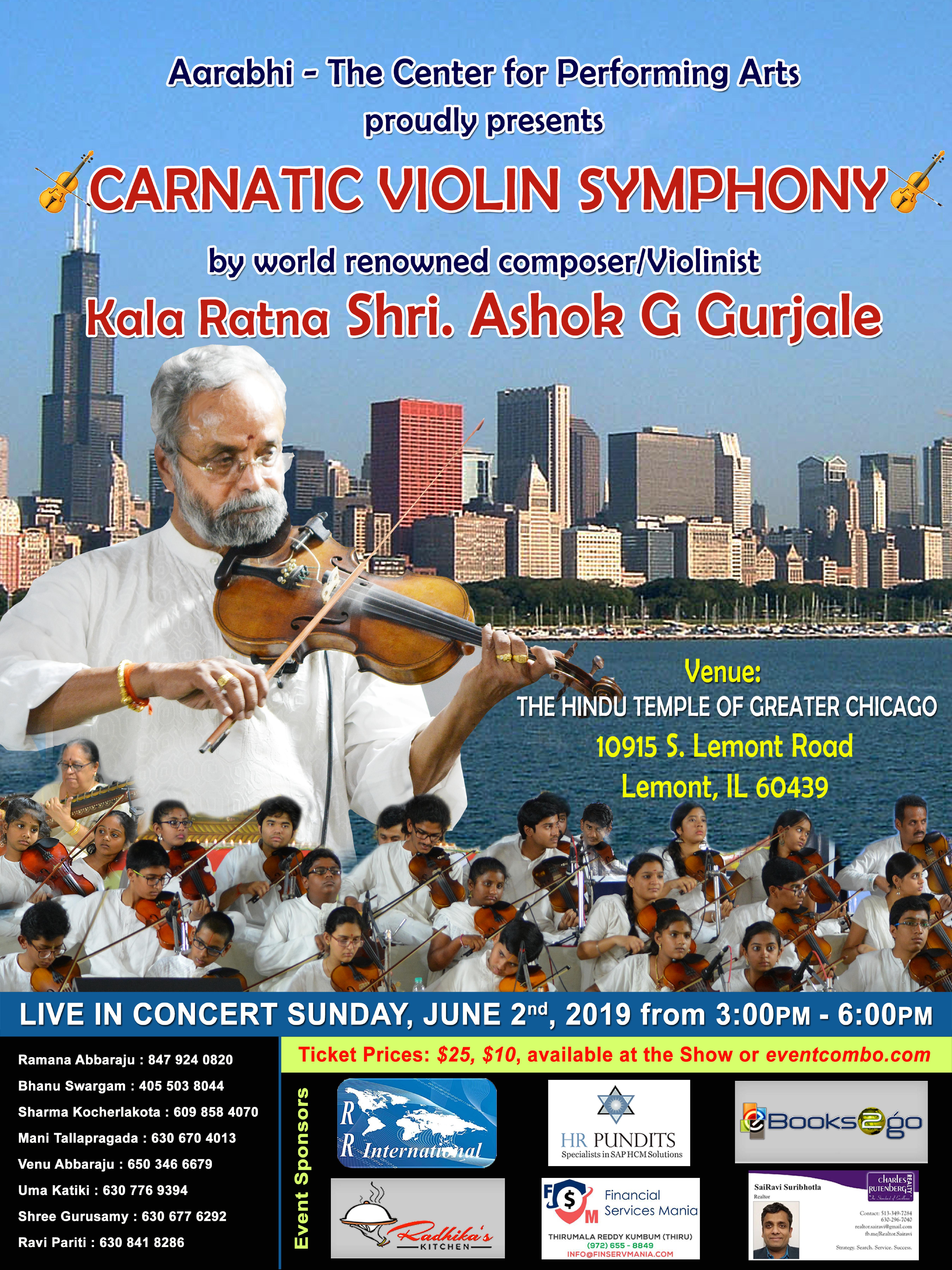 CARNATIC VIOLIN SYMPHONY