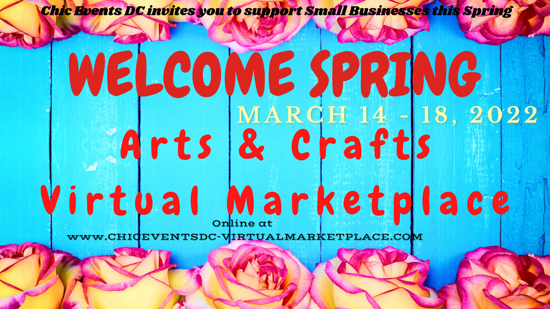 Welcome Spring Arts & Crafts Virtual Marketplace