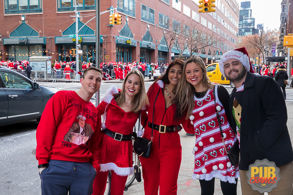 SantaCon Pub Crawl San Francisco