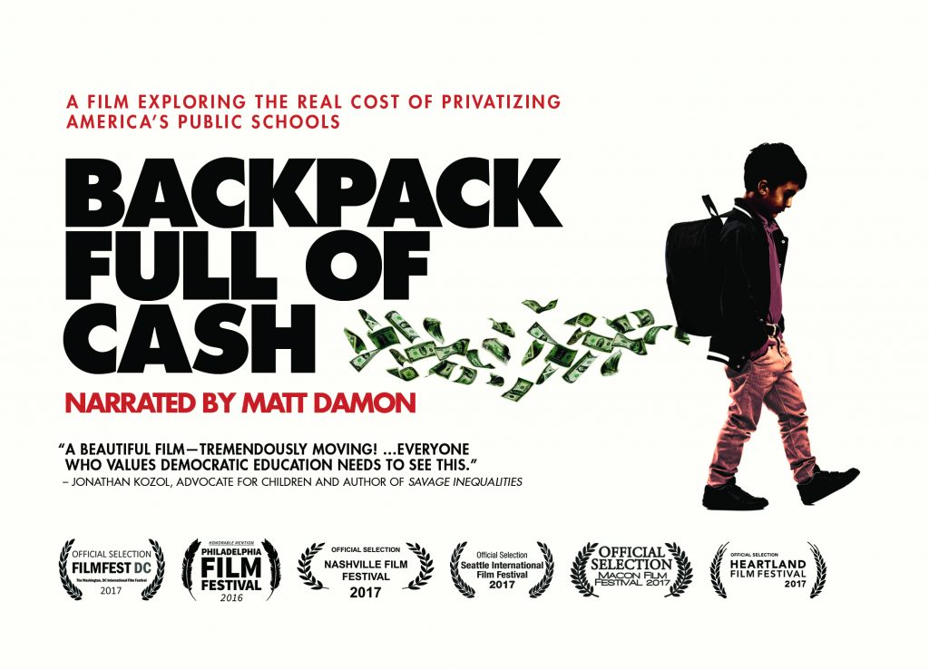 Screening of "Backpack Full of Cash"