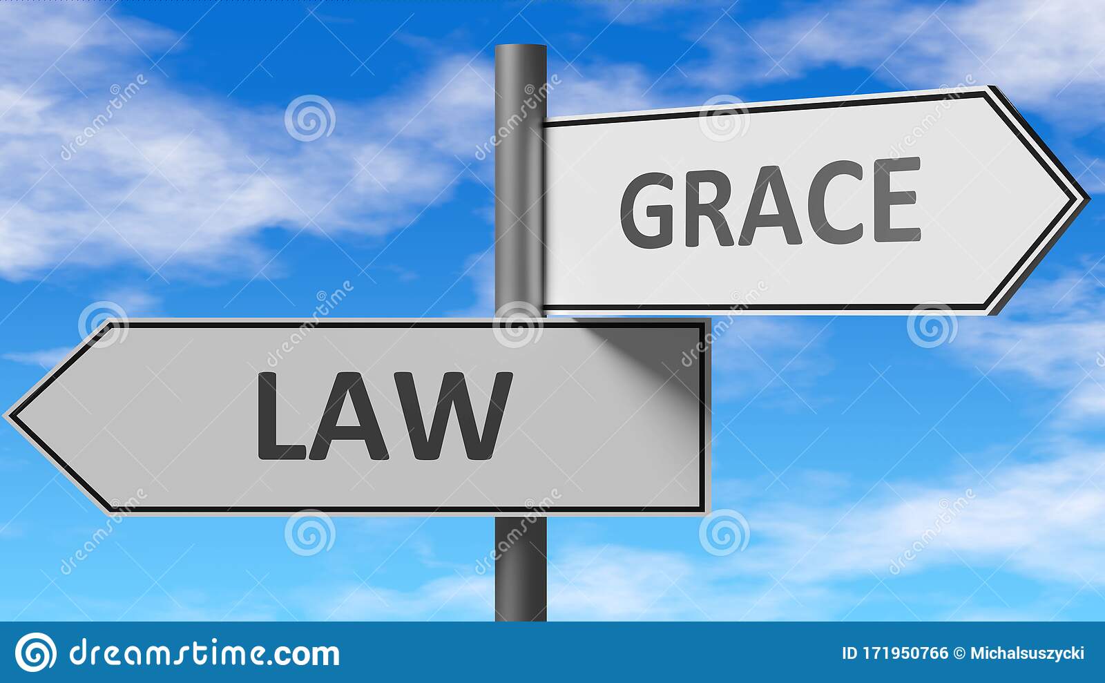 You Cannot Mix Law and Grace