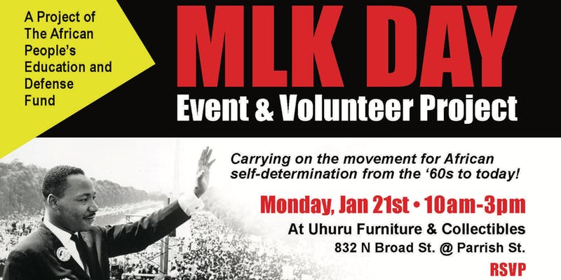 Uhuru MLK Day Philly