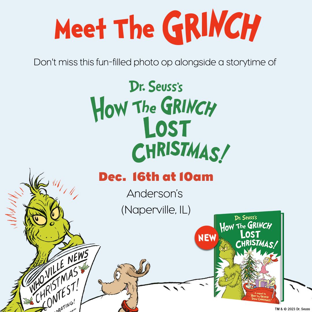 Meet the Grinch Story time! (Naperville)