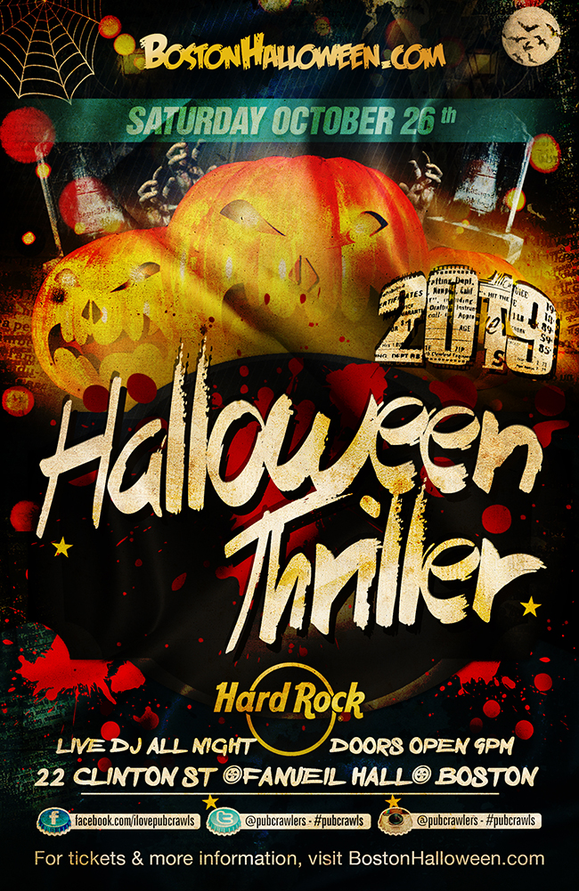 Halloween Thriller at Hard Rock Boston