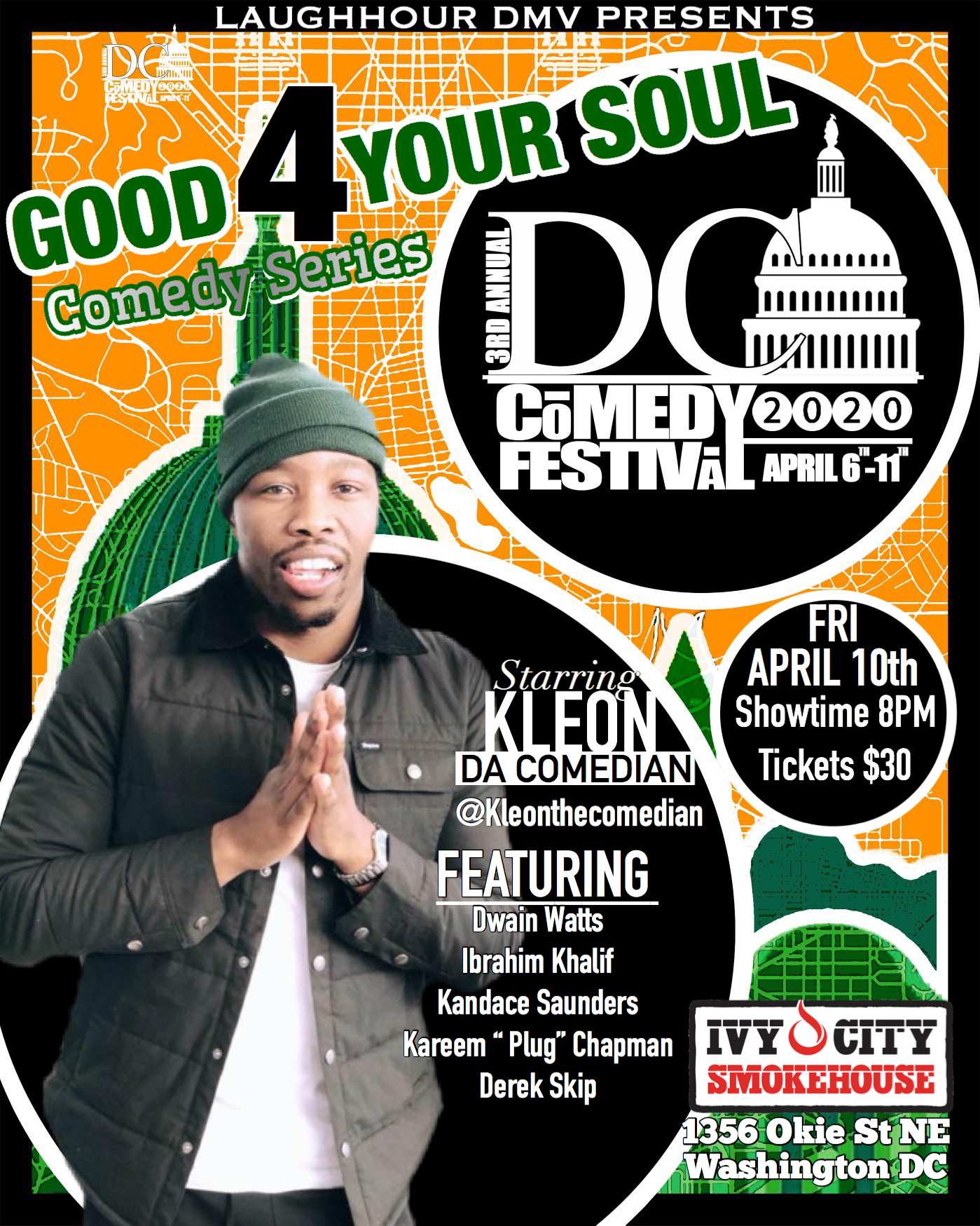 GOOD 4 THE SOUL COMEDY SERIES DC COMEDY FESTIVAL